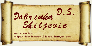Dobrinka Škiljević vizit kartica